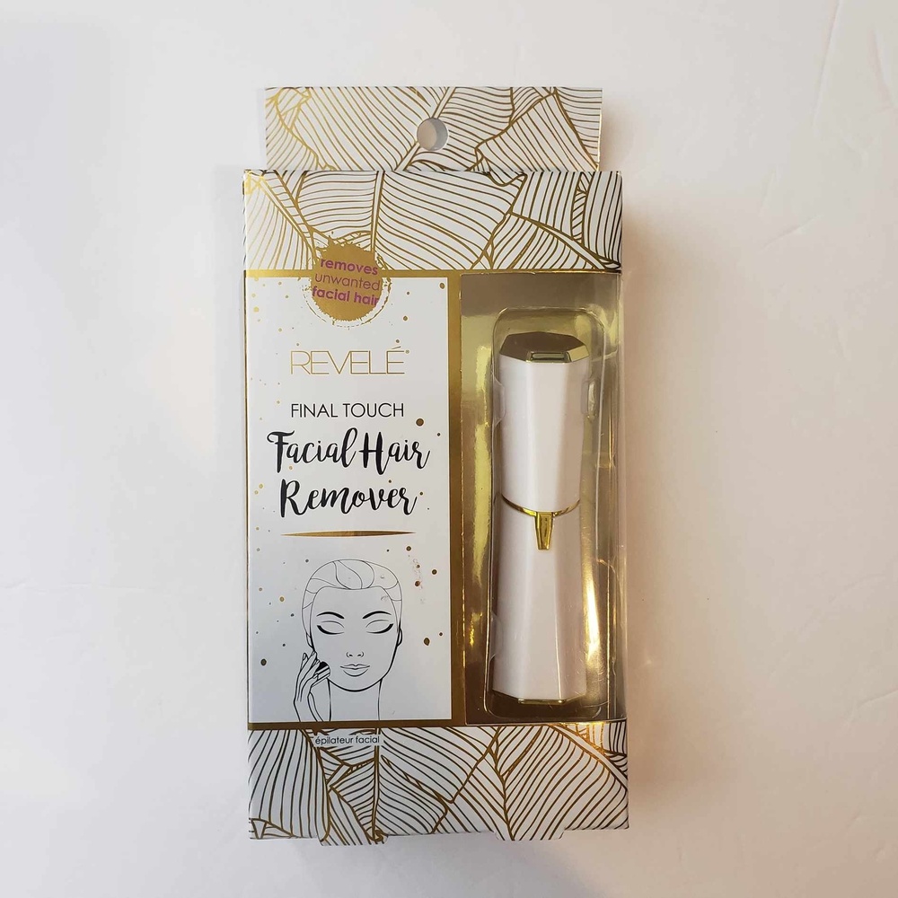 REVELE Final Touch Facial Hair Remover with LED Light NEW